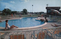 Ambassador Motel Postcard