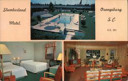 Slumberland Motel Postcard