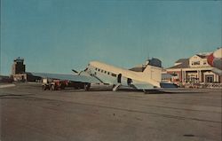 Municipal Airport Worcester, MA Postcard Postcard Postcard