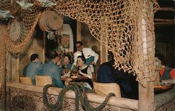 The Polynesian Village restaurant in the Somerset Hotel Postcard