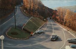 The Famous Hairpin Turn Mohawk Trail, MA Postcard Postcard Postcard