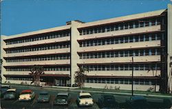 Memorial Hospital Postcard