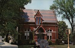 Merriam-Gilbert Public Library Postcard