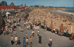 Boardwalk, Santa Cruz, California Postcard