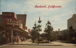 Burbank Mall Postcard