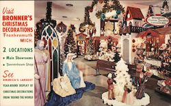 Bronner's Christmas Decorations, America's largest year-round display of Christmas Decorations Postcard