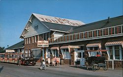 500 Tour Train and Old Country Store Postcard