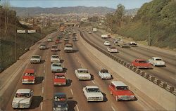 Hollywood Freeway Postcard