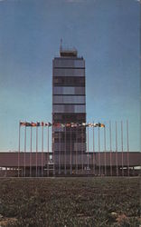 Control Tower, Los Angeles International Airport California Postcard Postcard Postcard