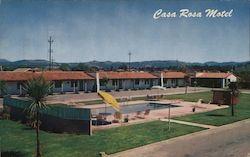 Casa Rosa Motel Postcard