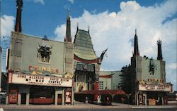 Grauman's Chinese Theatre Hollywood, CA David Mills Postcard Postcard Postcard