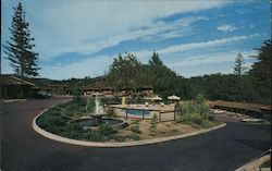 Sherwood Forest Motel Garberville, CA Postcard Postcard 