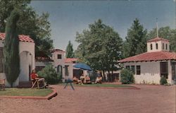 Motel Garberville California Postcard Postcard Postcard