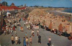 Boardwalk, Santa Cruz, California Postcard