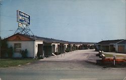 Lyn Gay Motel Postcard