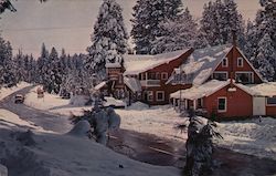 Long Barn Lodge Postcard