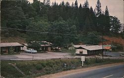 Hangtown Motel Postcard