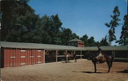 Riding Stables at San Ysidro Guest Ranch Santa Barbara, CA Postcard Postcard Postcard