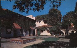 Santa Barbara's Famous El Paseo Postcard