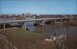 Pioneer Memorial Bridge Sacramento, CA Fred M. Shorthill Postcard Postcard Postcard