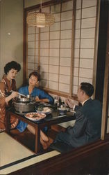 Nikko Sukiyaki Restaurant Postcard