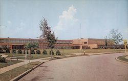 Woodland Junior High School Postcard