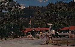 El Rancho Motel Dunsmuir, CA J. Neil Clement Postcard Postcard Postcard