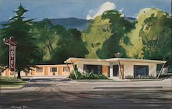 El Bonita Motel Postcard