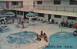 David's Spa Postcard