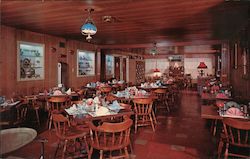 Grape Vine Inn dining rooom Postcard