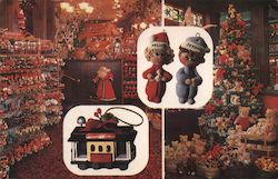 S. Claus - Christmas ornament store Postcard