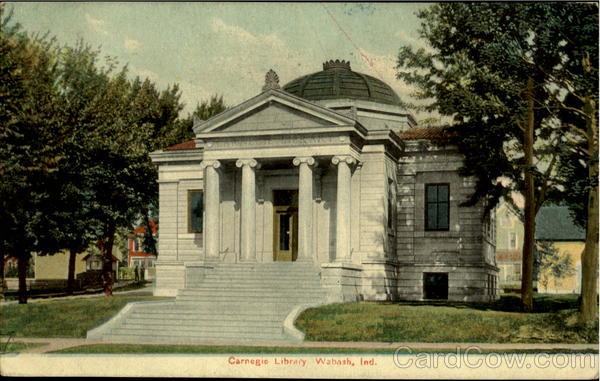 Carnegie Library Wabash Indiana