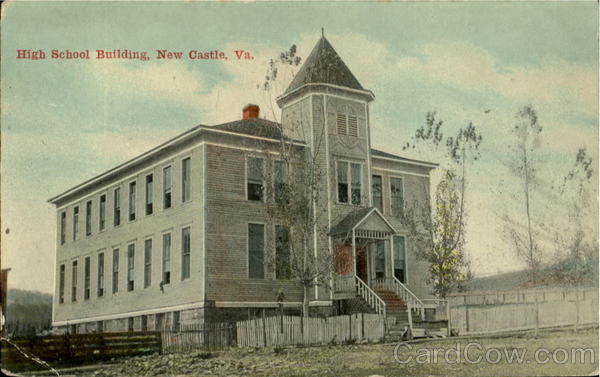 High School Building New Castle Virginia