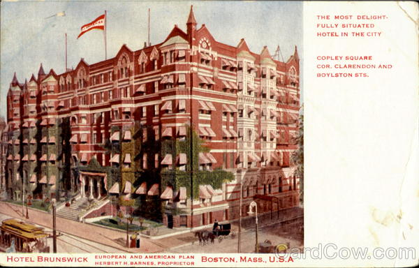Hotel Brunswick Boston Massachusetts