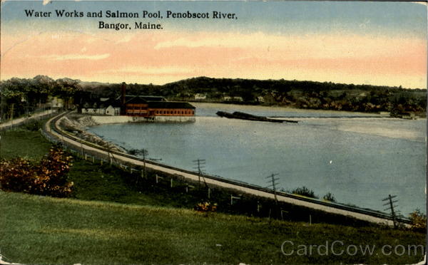 Water Works And Salmon Pool Bangor Maine