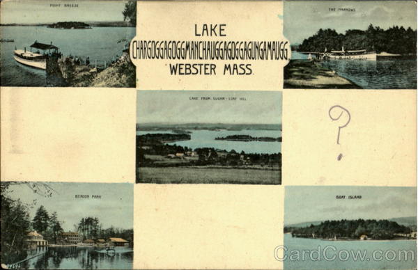 Lake Chargoggagoggmanchauggagoggagungamaugg Webster Massachusetts