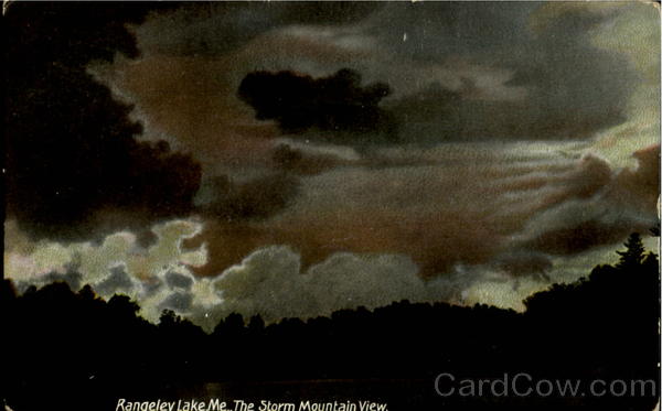 The Storm Mountain View Rangeley Maine