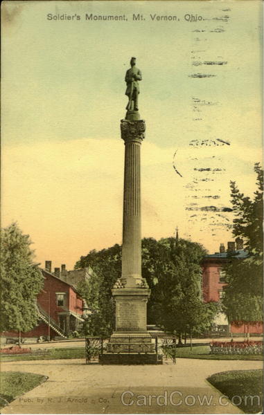 Soldier's Monument Mount Vernon Ohio