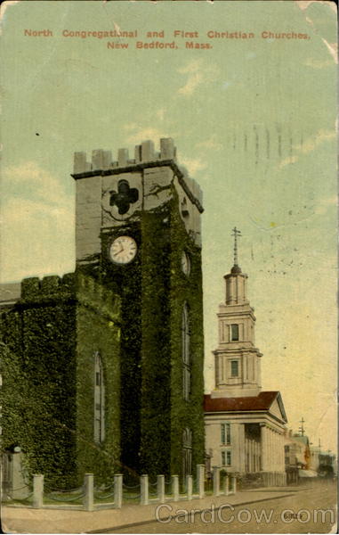 North Congregational And First Christian Church New Bedford Massachusetts