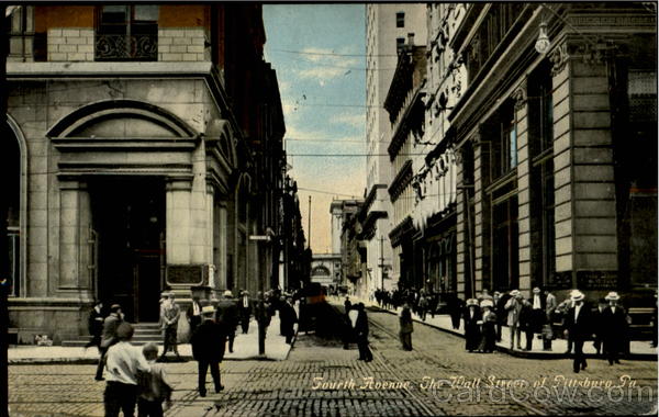Fourth Avenue, The Wall Street Pittsburgh Pennsylvania