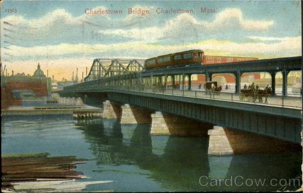 Charlestown Bridge Massachusetts