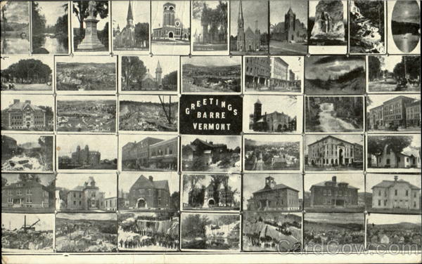 Greetings Barre Vermont
