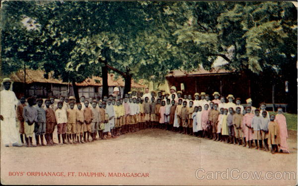 Boys Orphanage Ft. Daupphin Madagascar Africa
