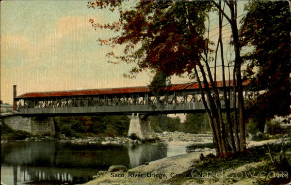 Saco River Bridge Conway New Hampshire