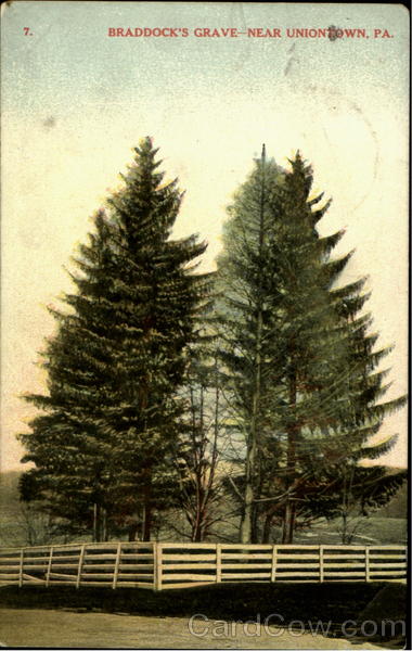 Braddock's Grave Uniontown Pennsylvania