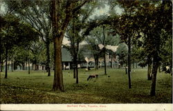 Garfield Park Topeka, KS Postcard Postcard