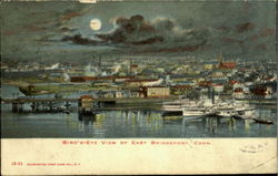 Bird's Eye View Of East Bridgeport Postcard