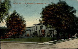 W. C. A. Hospital Jamestown, NY Postcard Postcard