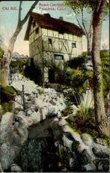 Old Mill, Busch Gardens Pasadena, CA Postcard Postcard