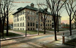 Portsmouth High School New Hampshire Postcard Postcard
